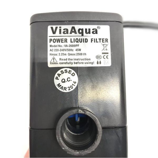 Внутрішній фільтр для акваріума ViaAqua VA-2600IPF VA-2600IPF фото