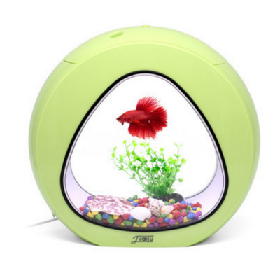 Мини аквариум 3 в 1 SunSun Aquarium LED YA-01 Green 15001073 фото