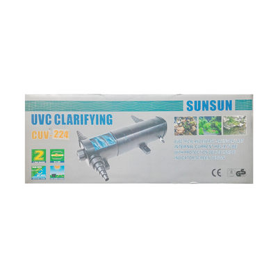 Спиральный Стерилизатор SunSun CUV-224 для аквариумов и прудов 4112155 фото