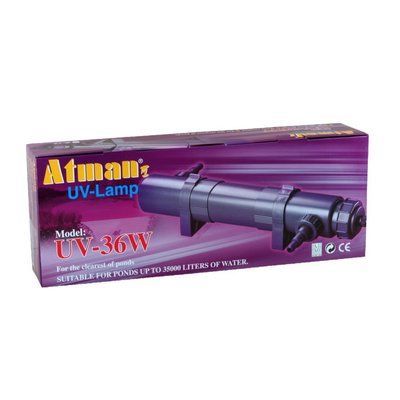 Стерилізатор Atman UV-36W для акваріумів та ставків 4112005 фото
