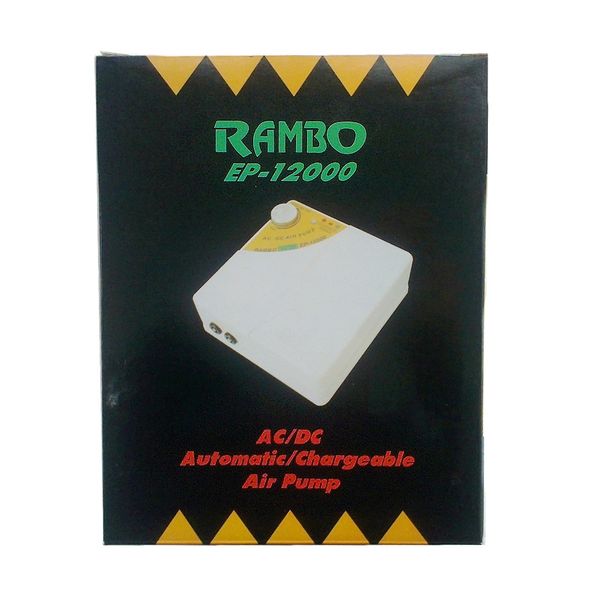 Двоканальний автономний компресор для акваріума Atman Rambo EP-12000 Rambo EP-12000 фото