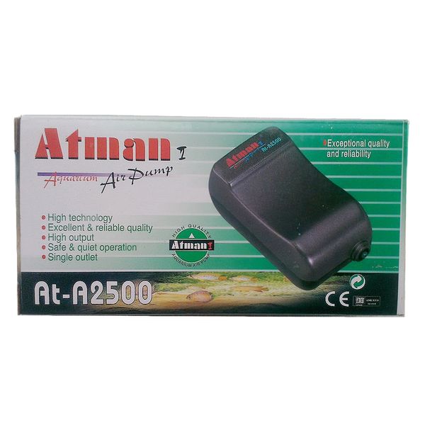 Одноканальный компрессор для аквариума Atman AT-2500 АТ-2500 фото