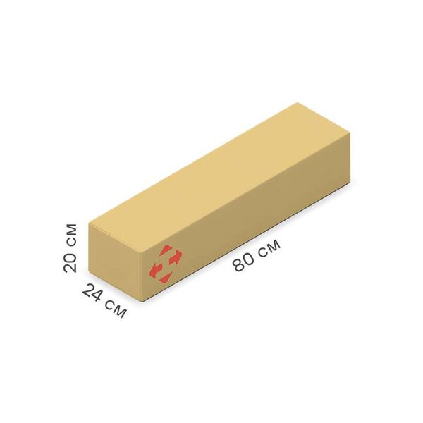 Самозбірна коробка Нової Пошти 10 кг тубус з розмірами 80x24x20 см 7400222 фото
