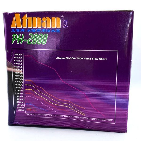 Насос Atman PH-2000 для фонтанов и водопадов PH-2000 фото