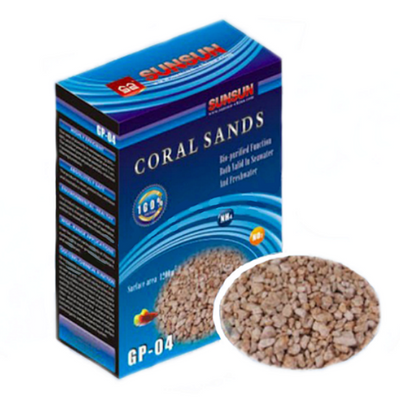 Коралова крихта SunSun Coral Sands - Наповнювач для акваріумних фільтрів Coral Sands GP-04 фото