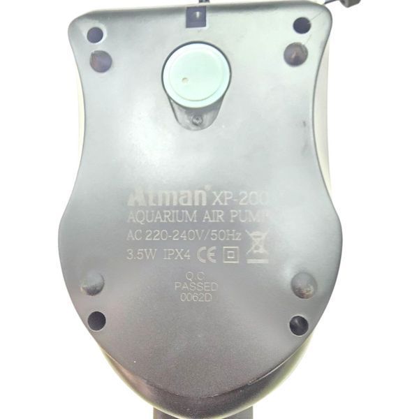 Двоканальний компресор для акваріума Atman XP-200 2001009 фото
