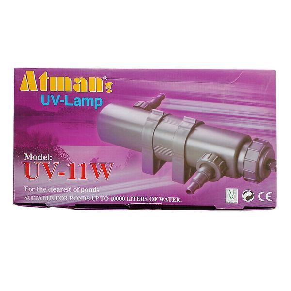 Стерилізатор Atman UV-11W для акваріумів та ставків 4112003 фото