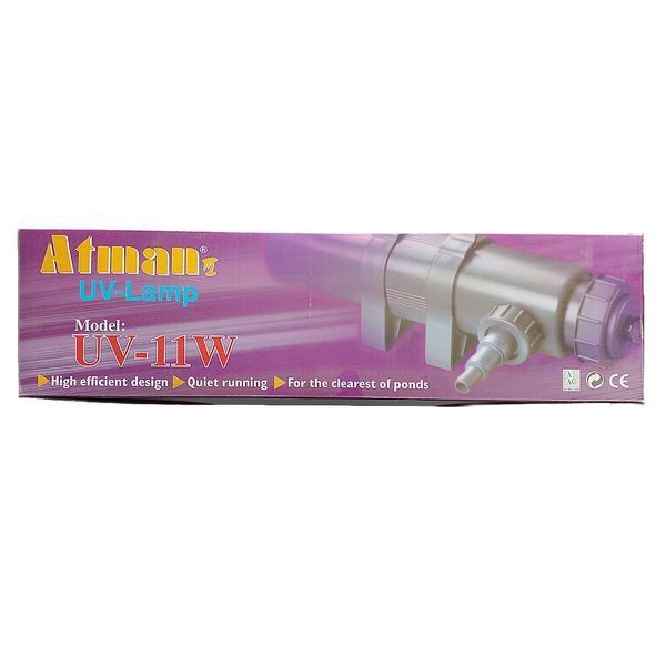 Стерилізатор Atman UV-11W для акваріумів та ставків 4112003 фото
