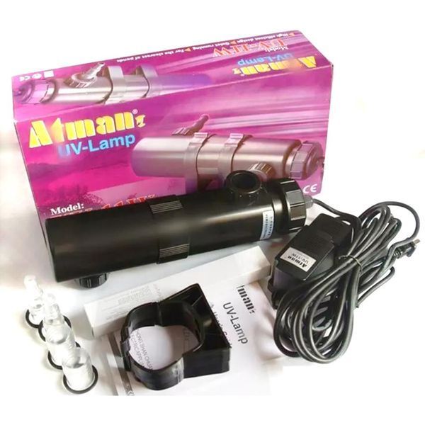 Стерилізатор Atman UV-11W для акваріумів та ставків 4112003 фото